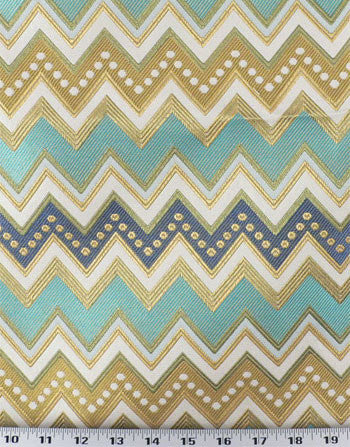 #2008 Chevron Shower Curtain