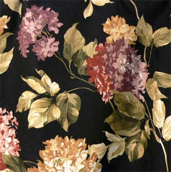 Floral Curtains, with Grommets  ##2002   PAY 1/2 DOWN