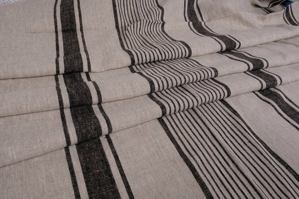 KIT #620 - Roman Shade Stripe LINEN  - Make Your Own & See What You Save