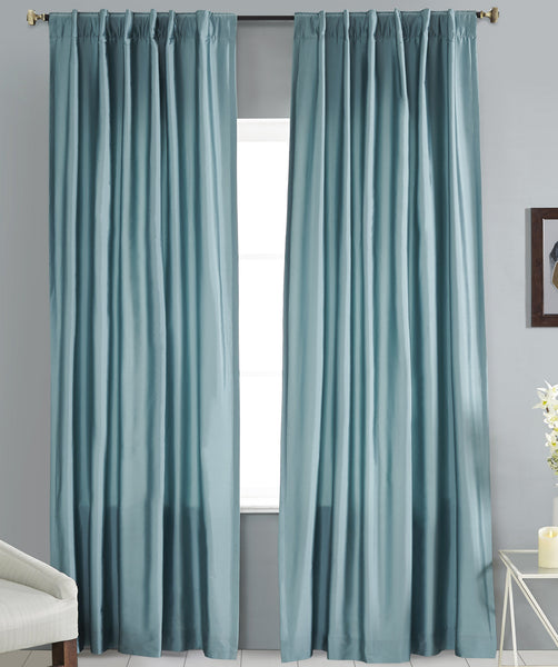 #P550 Dusty Faux Silk Curtain (Use Discount Code)