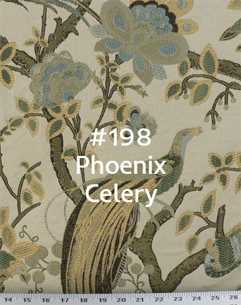 Roman Shade #178   (Phoenix Embroidered)