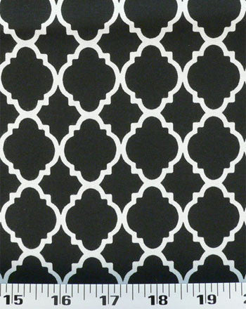 Shower Curtain with Geometric Pattern   #2003   PAY 1/2 DOWN