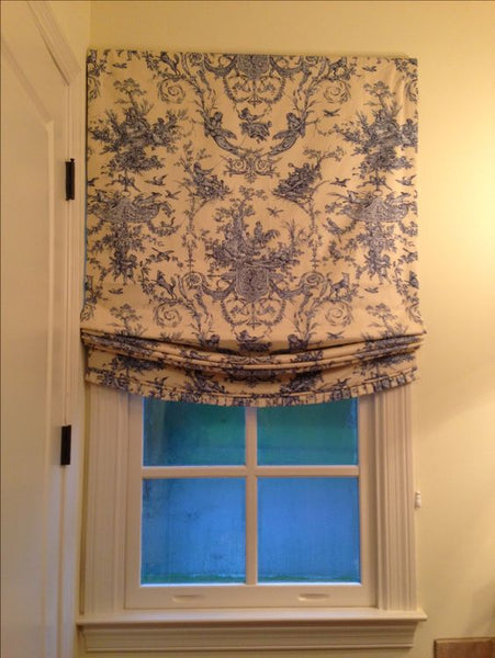 $184.00 Roman Shade Toile Relaxed #3P100