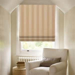 #200 Wide Beige Stripe Roman  (slats)  YOU PAY  1/2  Down