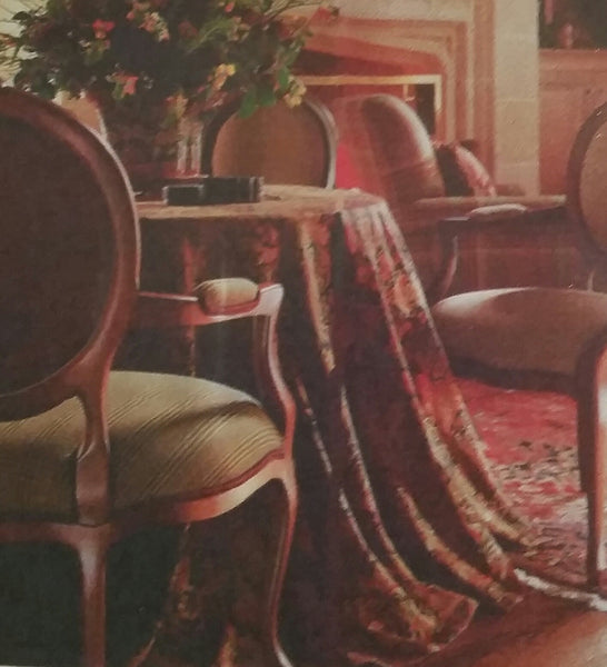 Tablecloth (Choose from  Group A Fabrics) #705   PAY 1/2 DOWN