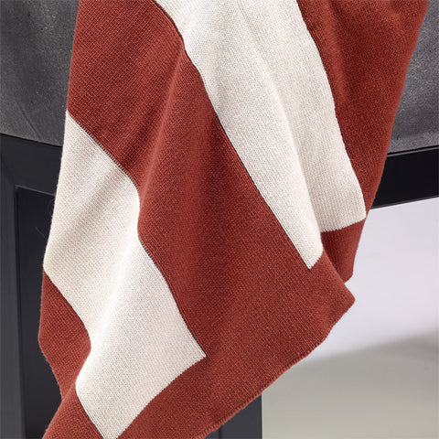 TH44 Cotton Stripe THROW 25% Off Retail