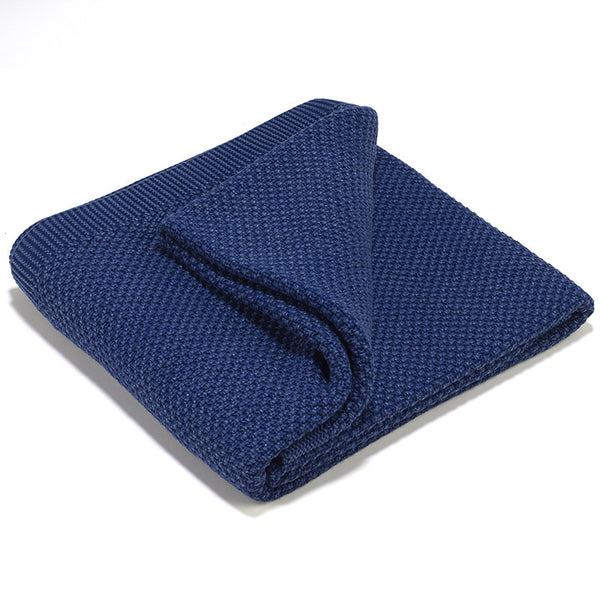 TH39 Indigo Distressed THROW 25% Off Retail