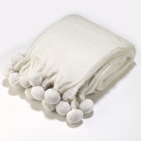 TH53 Pom Pom THROW 25% Off Retail