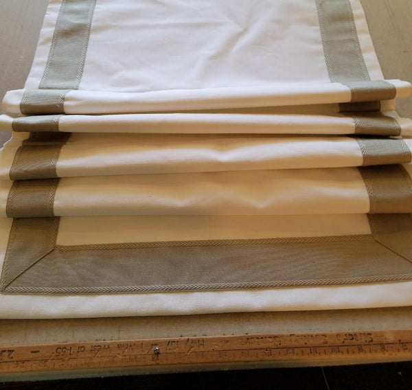 $199.00 Roman Shade with Great Trims #3P125