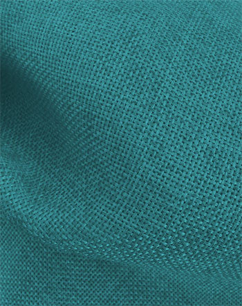 A New Vintage Linen / Burlap  TORQUOISE  #9328